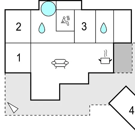 Krogen Oksbol Xi בית נופש